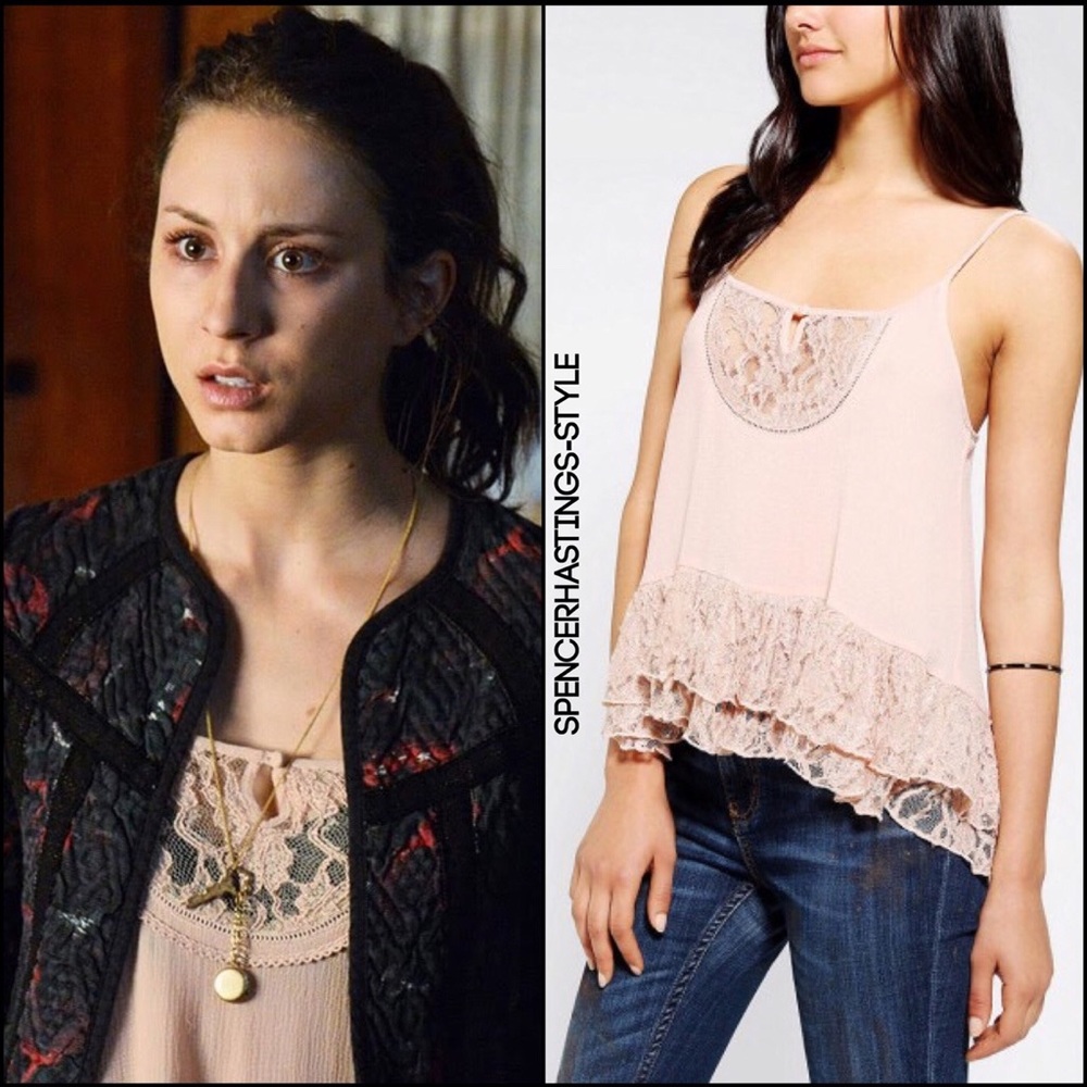 Urban Outfitters Kimchi Blue white lace tank